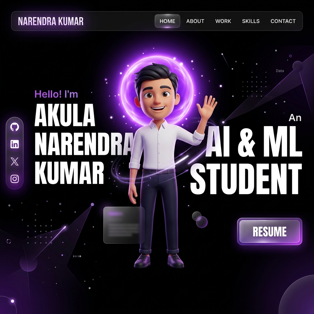 Akula Narendra Kumar | Portfolio